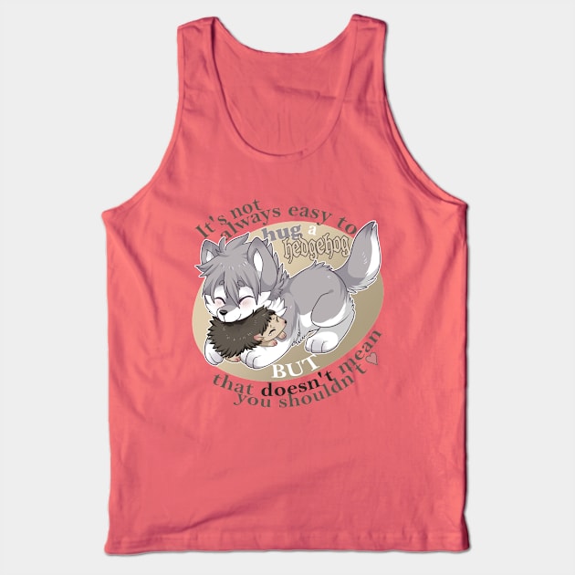 Hug a Hedgehog Tank Top by tiaa